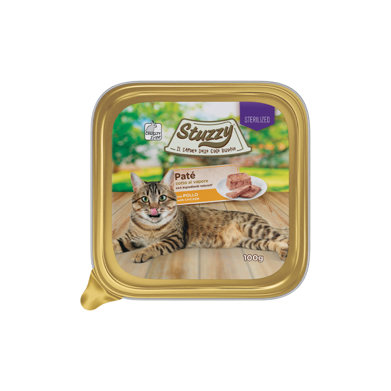 STUZZY CAT PATE STERILIZED CHICKEN