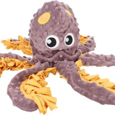 Jucarie Morgano Squid Ochre&Taupe