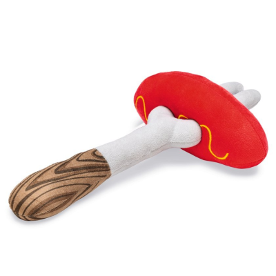 BEEZTEES плюшевая игрушка для собак BBQ Fork + Sausage