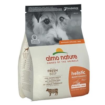 ALMO NATURE Dry Dog Holistic XS-S Beef
