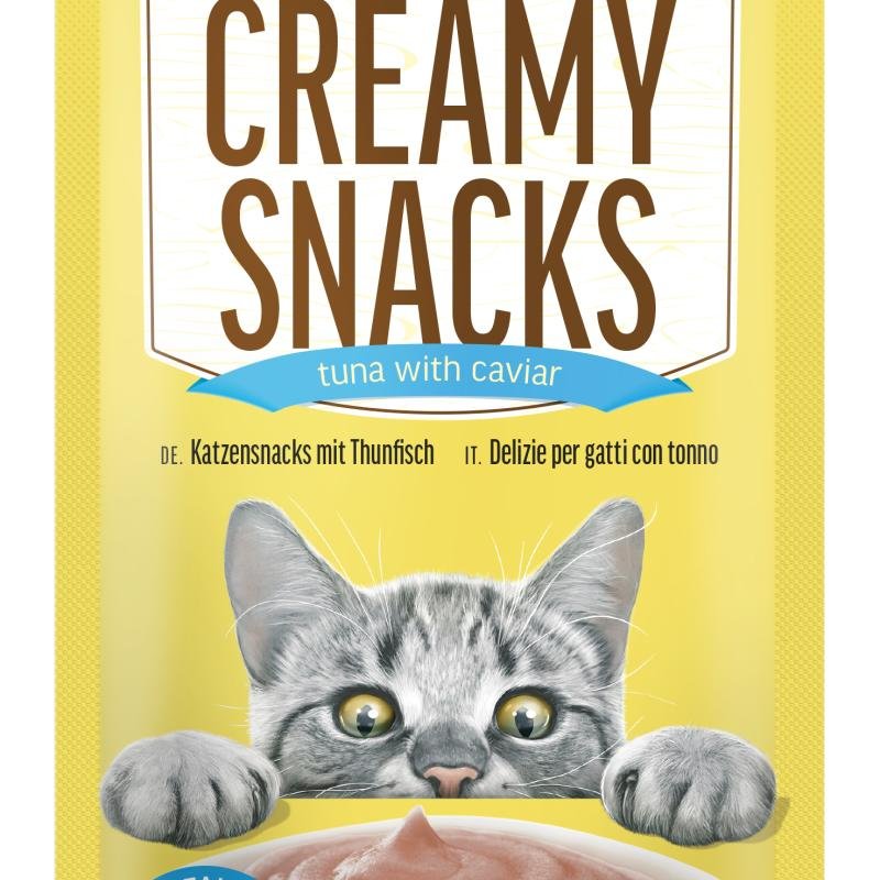 Cat Fest Creamy snacks with Tuna and Caviar