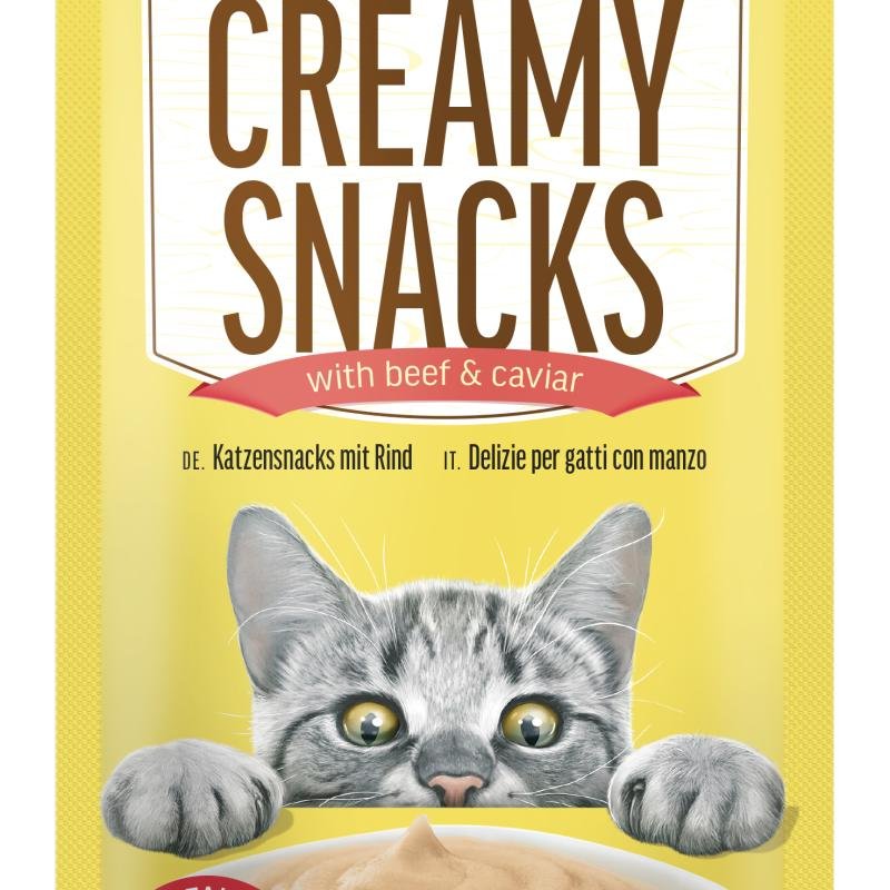 Cat Fest Creamy snacks with Beef and Caviar
