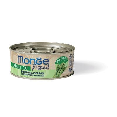 MONGE Cat Natural Delicate Can Chicken with Asparagus