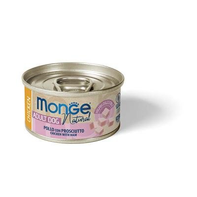 MONGE Dog Natural Chicken with ham