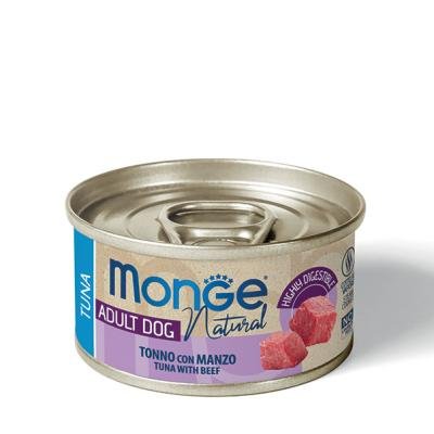 Monge Dog natural Ad. Tuna with Beef