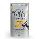 SCHESIR Special Cat pouch Exigent Mousse Chicken with Duck Liver