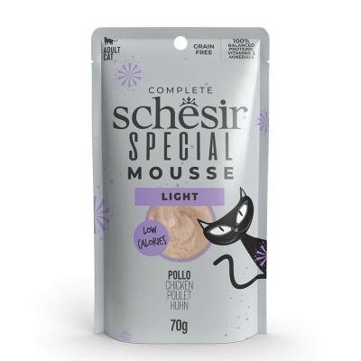 SCHESIR Special Cat Light Chicken in mousse pouch
