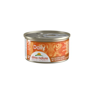 ALMO NATURE Cat DAILY Can Chunks Turkey and Duck 85g