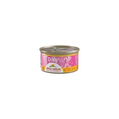 ALMO NATURE Cat DAILY Can Mousse  KITTEN Chicken 85g