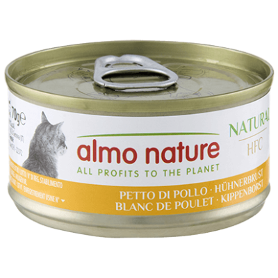 ALMO NATURE Cat HFC Can Natural Chicken Breast 70g