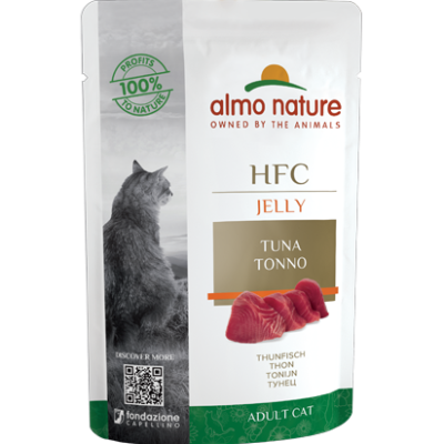 ALMO NATURE Cat HFC Pouch Jelly Tuna 55g
