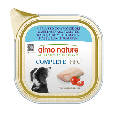 ALMO NATURE Dog HFC ALU Complete Cod/Tomato