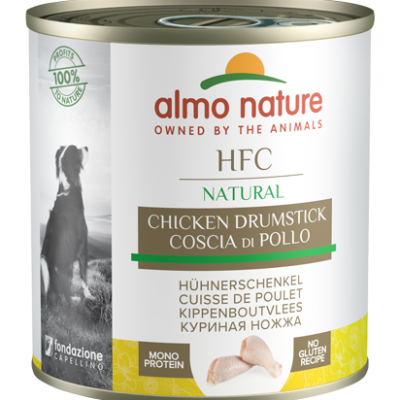 ALMO NATURE Dog HFC Can Chicken Drumstick