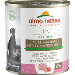 ALMO NATURE Dog HFC Can Natural Veal with Ham