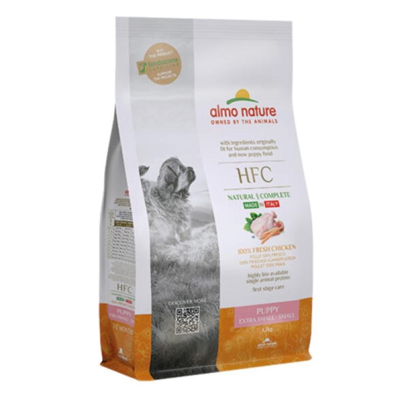 ALMO NATURE DRY Dog HFC XS-S Puppy Chicken