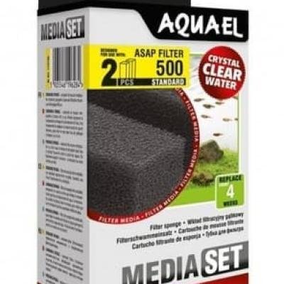 AQUAEL Губка для фильтра ASAP 500 Standart (2pcs)