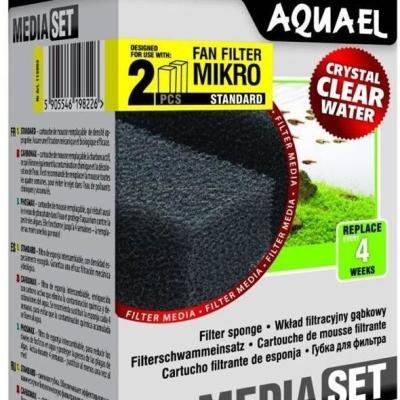 AQUAEL Губка для фильтра FAN Mikro Plus (2pcs)