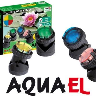 AQUAEL WATERLIGHT QUADRO – Лампа подводная 4x10W,