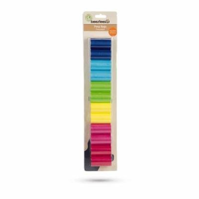 Beeztees BZ săculețe de gunoi Rainbow 12x20pcs