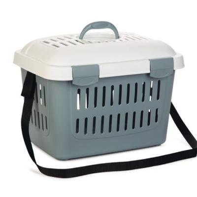 BEEZTEES переноска MIDI GULLIVER LBlue/White 45x33x33cm