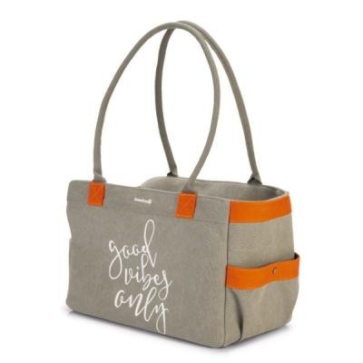 Beeztees geantă de transport  Metka grey 40x20x28