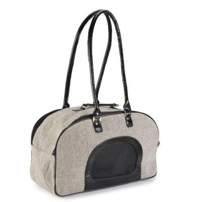 Beeztees geantă de transport Tweed 43x19x26cm