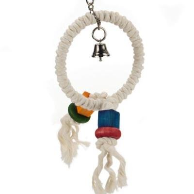 BEEZTEES Jucărie sfoară pentru păsări SIRKO Middle