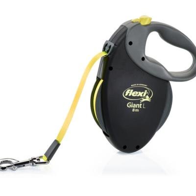 BEEZTEES Lesă FLEXI Giant Neon Tape