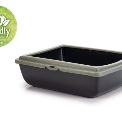 Beeztees litieră JULIET ECO Green/Black 48x38x14cm
