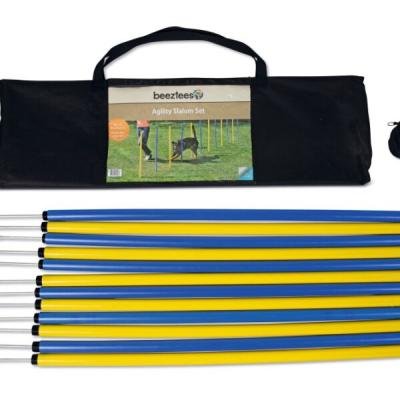 BEEZTEES piloni pentru slalom AGILITY SLALOM SET