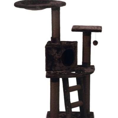 Beeztees răzuitoare pentru pisici DOMINJO Brown 50x50x123cm