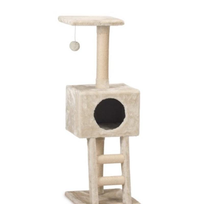Beeztees кошачий скребок HOMIRA Cream 40x35x110cm