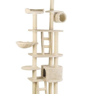 Beeztees кошачий скребок MAGNEFIQ Cream 70x50x220-260cm