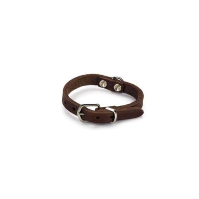 BEEZTEES zgarda din piele cafeniu 27x10