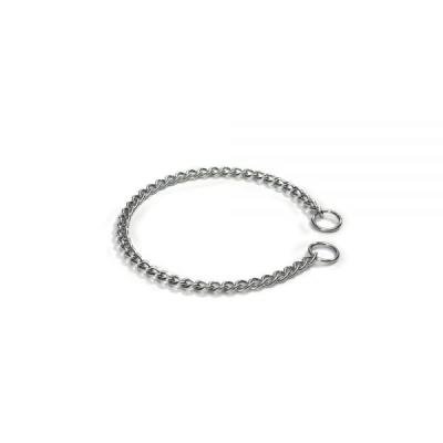 Beeztees zgardă metalică lanț Choke Chain 2,5×55