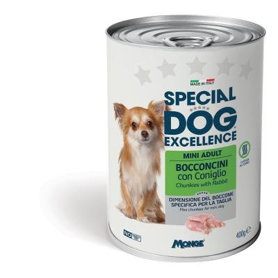 SPECIAL DOG Excellence Mini Adult Chunkies with Rabbit