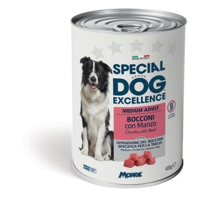 SPECIAL DOG Excellence Adult Medium Chunks with Beef