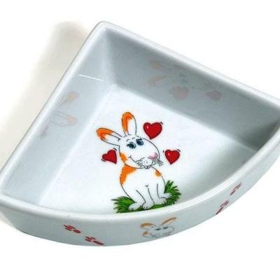 Castron ceramic CORNER BOWL RABBIT
