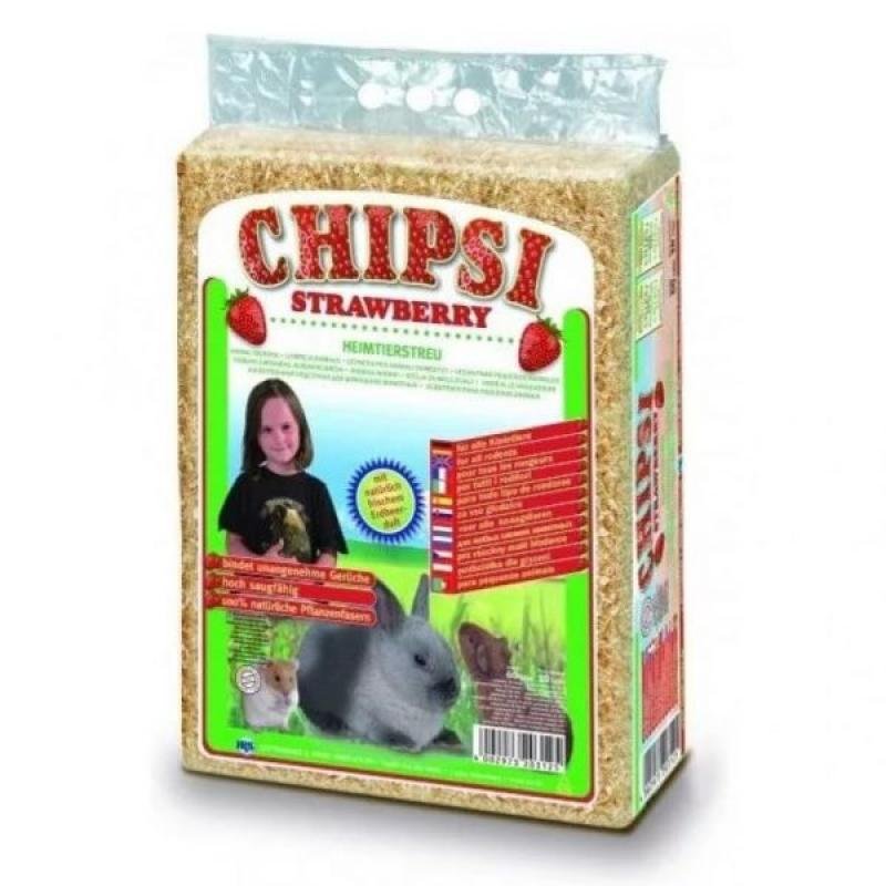 CAT'S BEST HEIMTIEREINSTREU-CHIPSI STRAWBERY