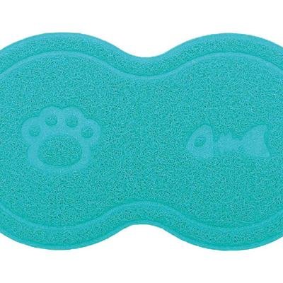 Covoraș PVC Double food mat Aquamarine