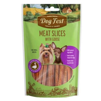 Dog Fest Slices with Goose 55gr