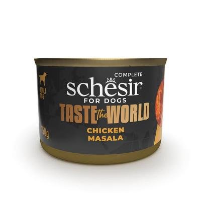 SCHESIR Taste the World Dog Chicken Masala in broth