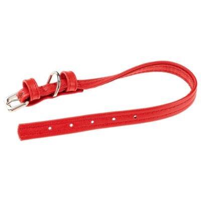 Ferplast zgarda din piele VOGUE FLAT CF15/36 roșie