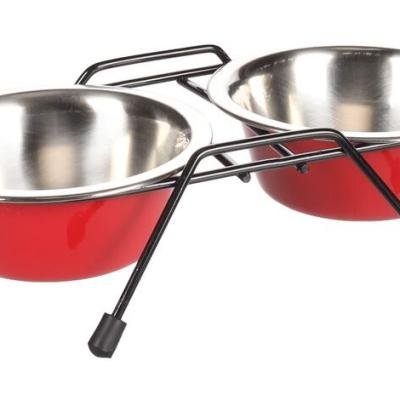 Flamingo Boluri din inox cu suport ARJUN