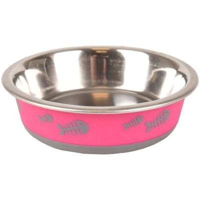 Flamingo castron din inox FISH BONE Fuchsia