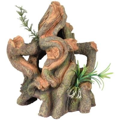 Flamingo decor din plastic DIO ROOTS+PLANT 20x16x21cm
