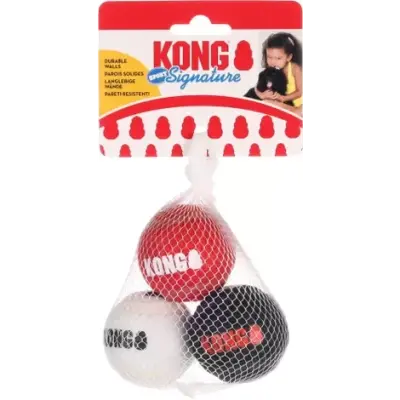Flamingo игрушка резиновая KONG SPORT BALLS 3-PK