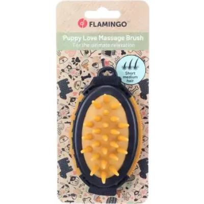 FLAMINGO Массажная щётка-расчёска PUPPY CALMY