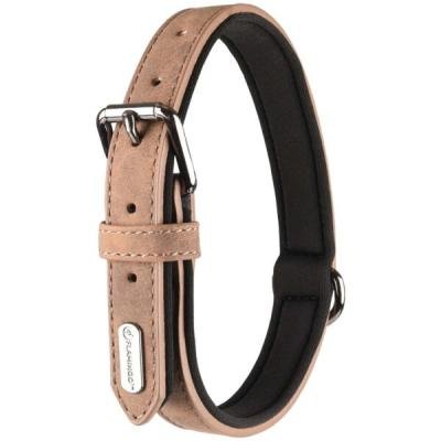 Flamingo Zgardă DELU BROWN 24-30cm