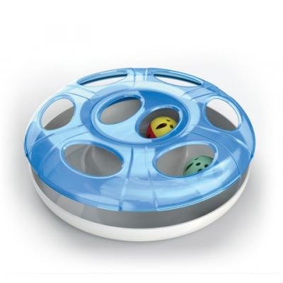 GEORPLAST Jucărie pentru pisici Ufo with 2 balls